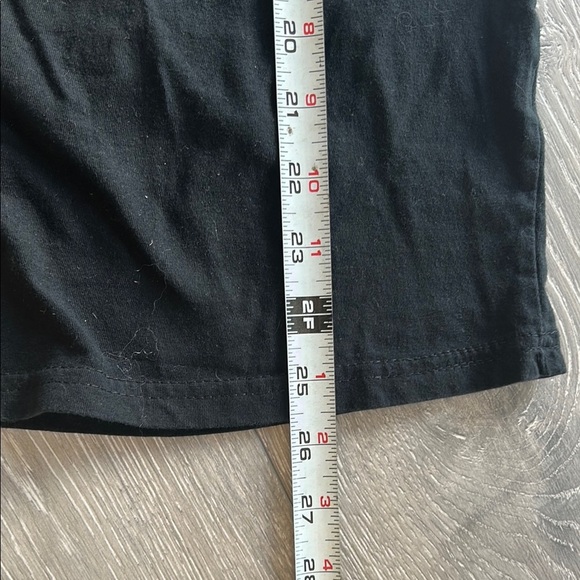 Black Graphic T-Shirt with Skeleton Design - Picture 4 of 7